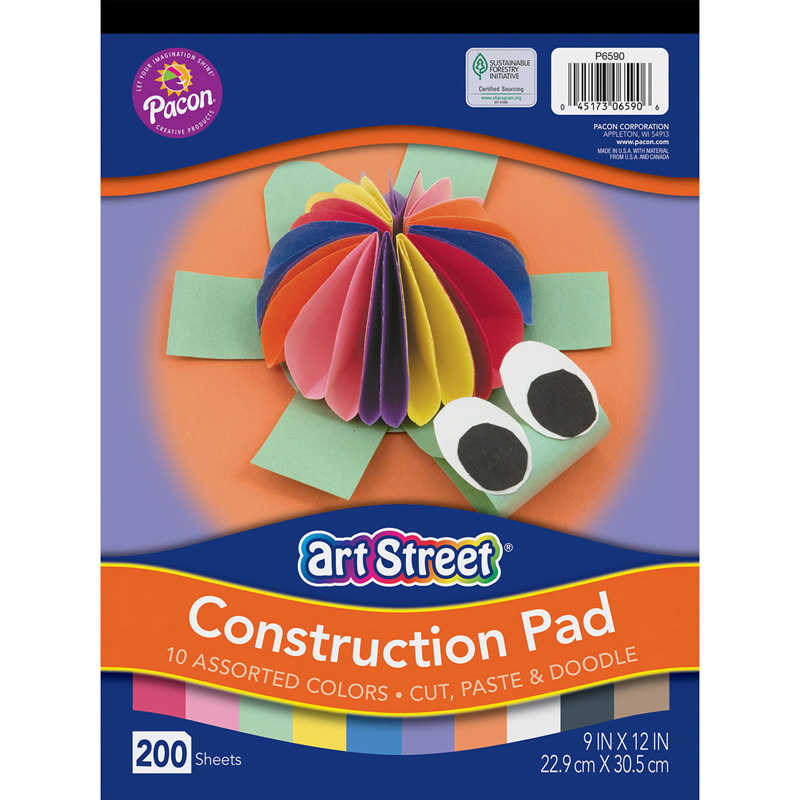 Pacon Construction Paper Value Pack