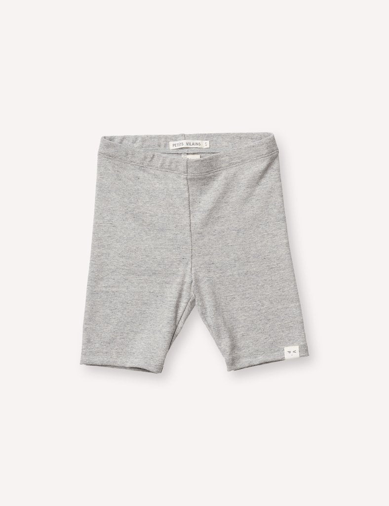 Petits Vilains  Laure Bike Short - Heather Grey