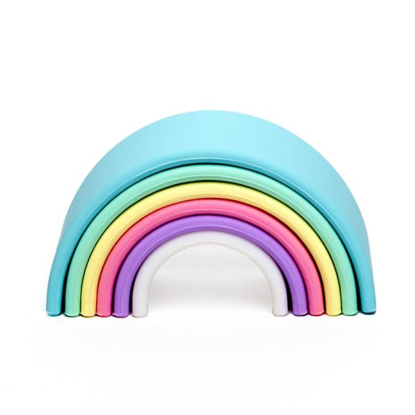 Dëna Teether & Free Play Rainbow, Pastels