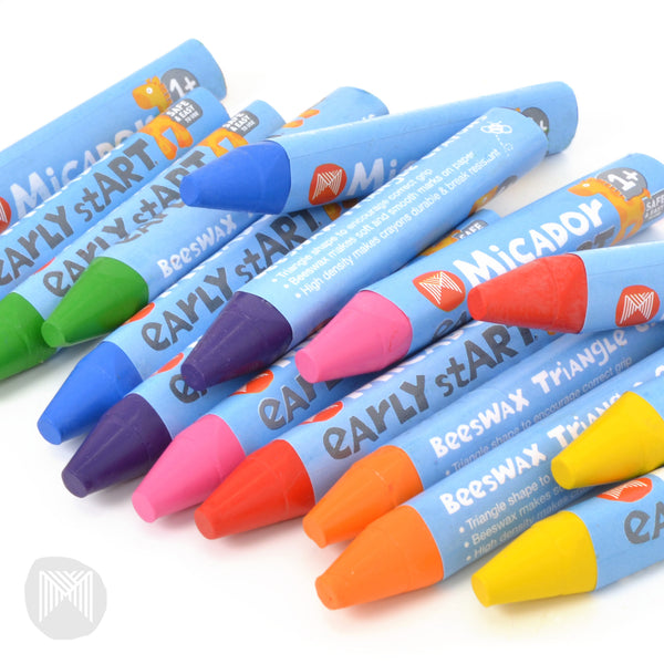 Micador Early stART Softies Tri-Grip 12 Crayons