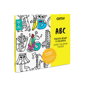 ABC Giant Colouring Poster