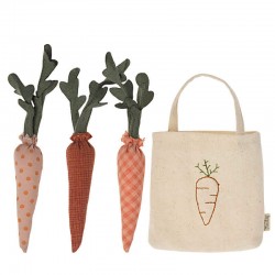 Maileg Carrots In Shopping Bag
