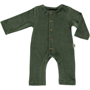 Meleze Velvet One-piece - Forest Green