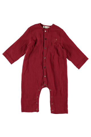 Cosi Baby Jumpsuit - Deep Red