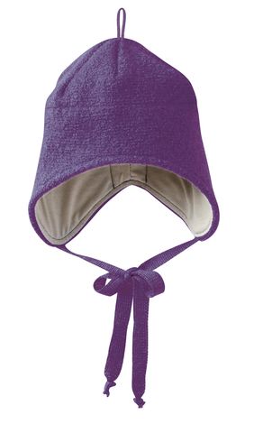 Disana Boiled Wool Hat - Plum