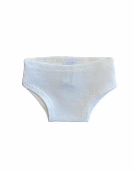 Minikane Doll Underwear, White