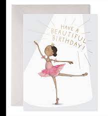 Birthday Ballerina Card
