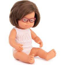 Miniland Doll - Alana (with glasses)