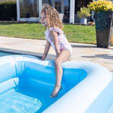 Swim Essentials XL Inflatable Family Pool in Blue