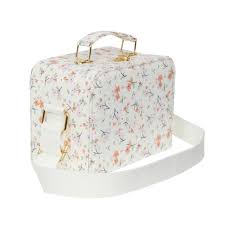 Floral Suitcase Bag