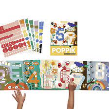 Poppik Creative Stickers - Number 123
