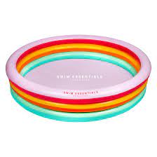 Swim Essentials Inflatable Rainbow Pool