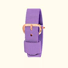 Millow Lilac Strap Rose Gold Buckle