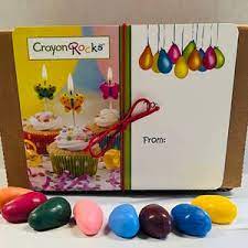 Crayon Rocks Birthday in a Box