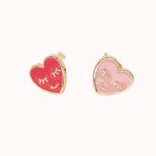 Rosajou Heart Earrings