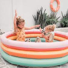 Swim Essentials Inflatable Rainbow Pool