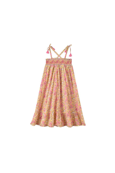 Marceline Dress - Lemon Patchouli Spring