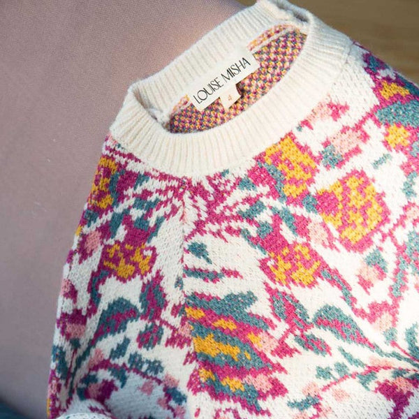 Tsar Jumper - Cream Savage Garden