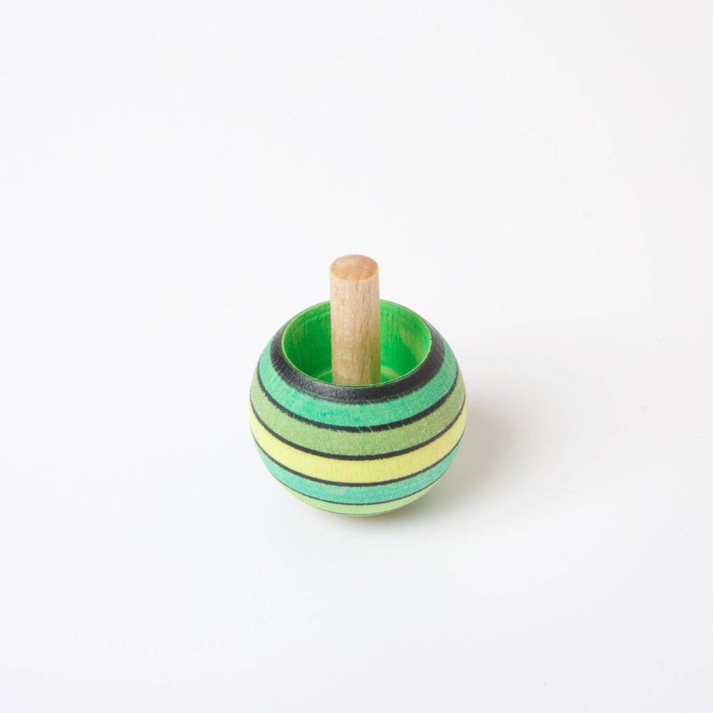 Mader Round Stripe Spinning Top