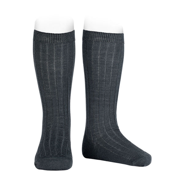 Merino Wool Rib Socks