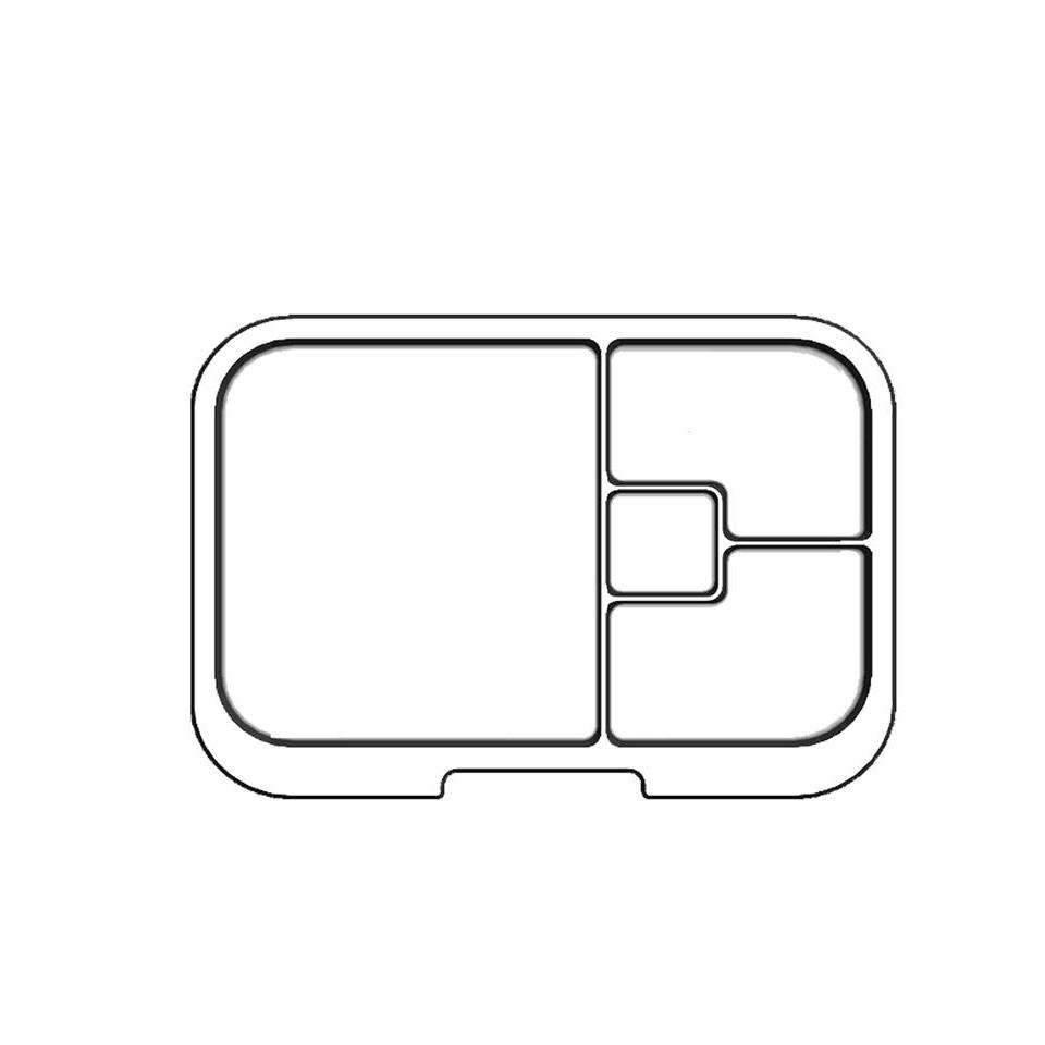 Munchbox clear tray - mini4