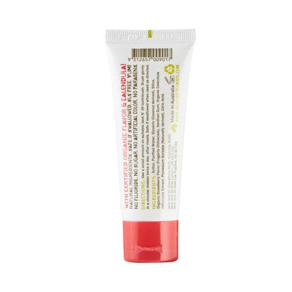 Jack n Jill Natural Toothpaste Organic Strawberry