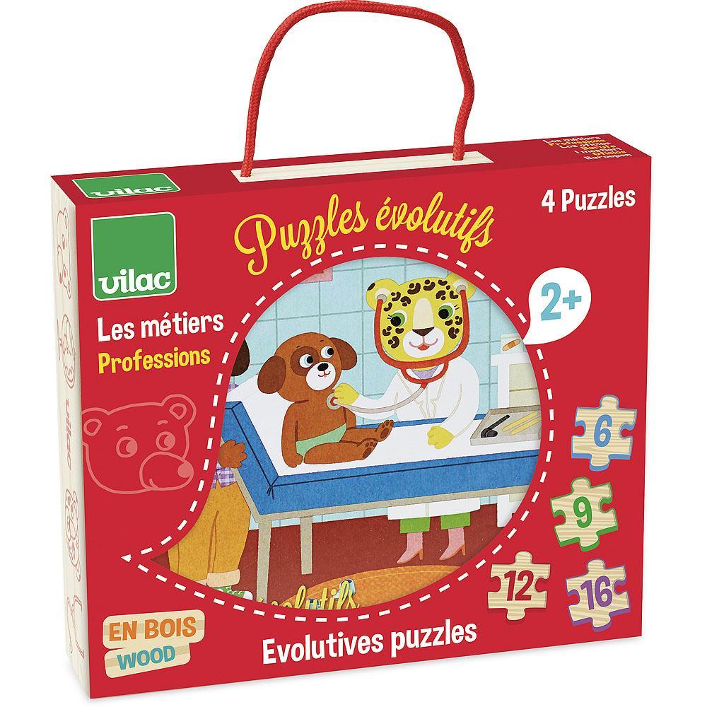 Vilac Wooden Jobs Puzzle