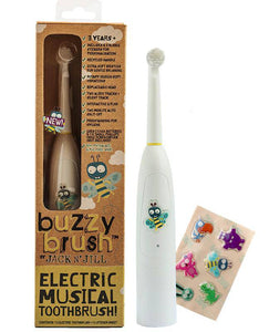 Jack N' Jill Kids Electric Musical Toothbrush Buzzy Brush